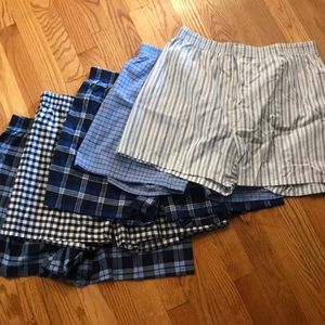Bundle lot 5 pairs boxer shorts